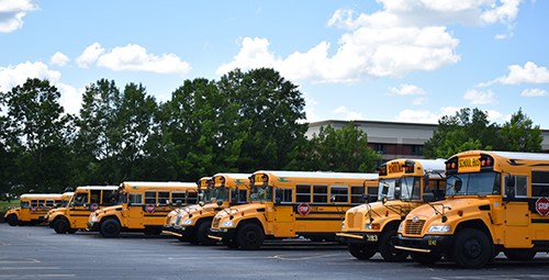 Buses around DeKalb County will get a late start to the school year.