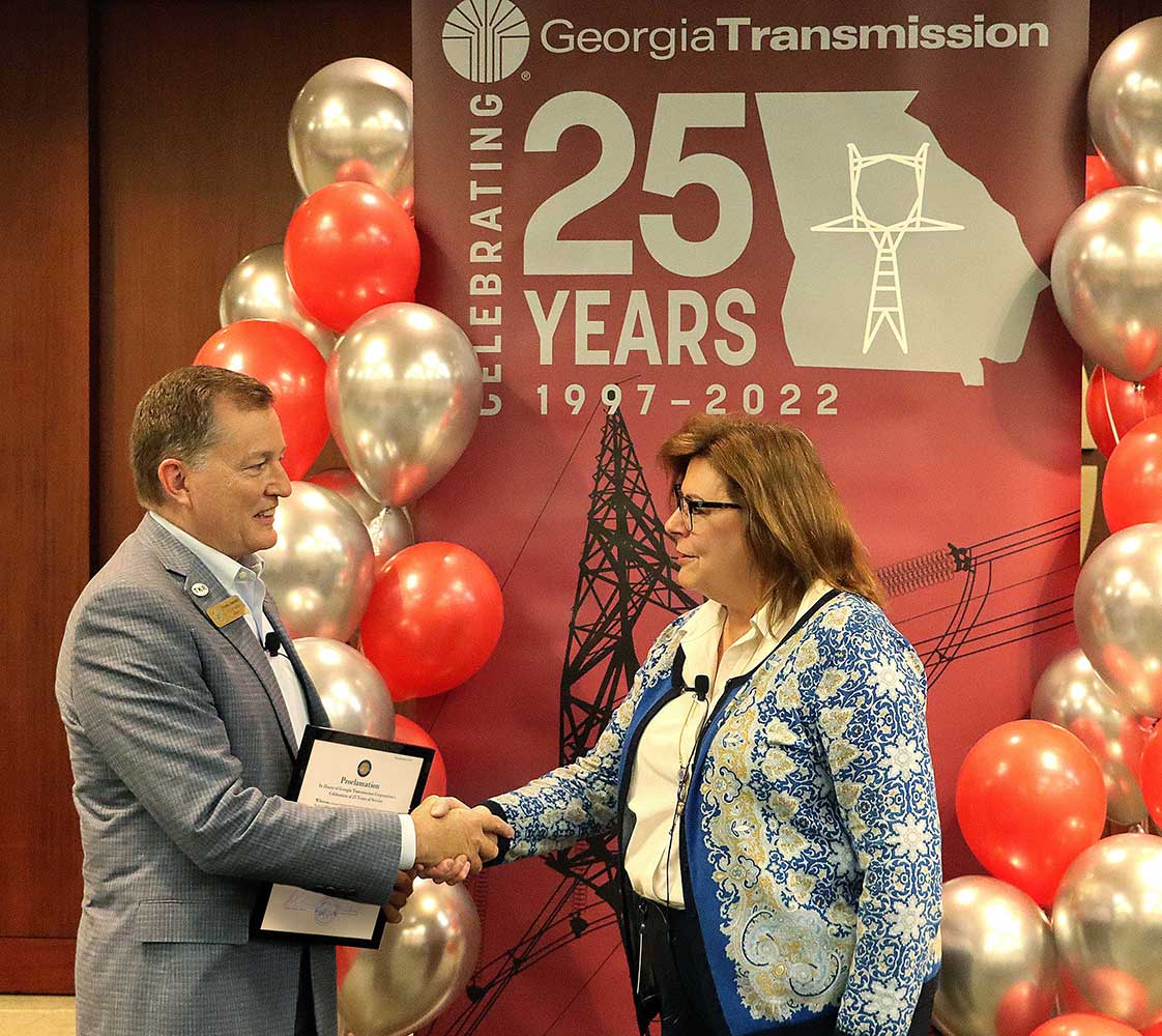Georgia Transmission Corporation celebrates 25 years.