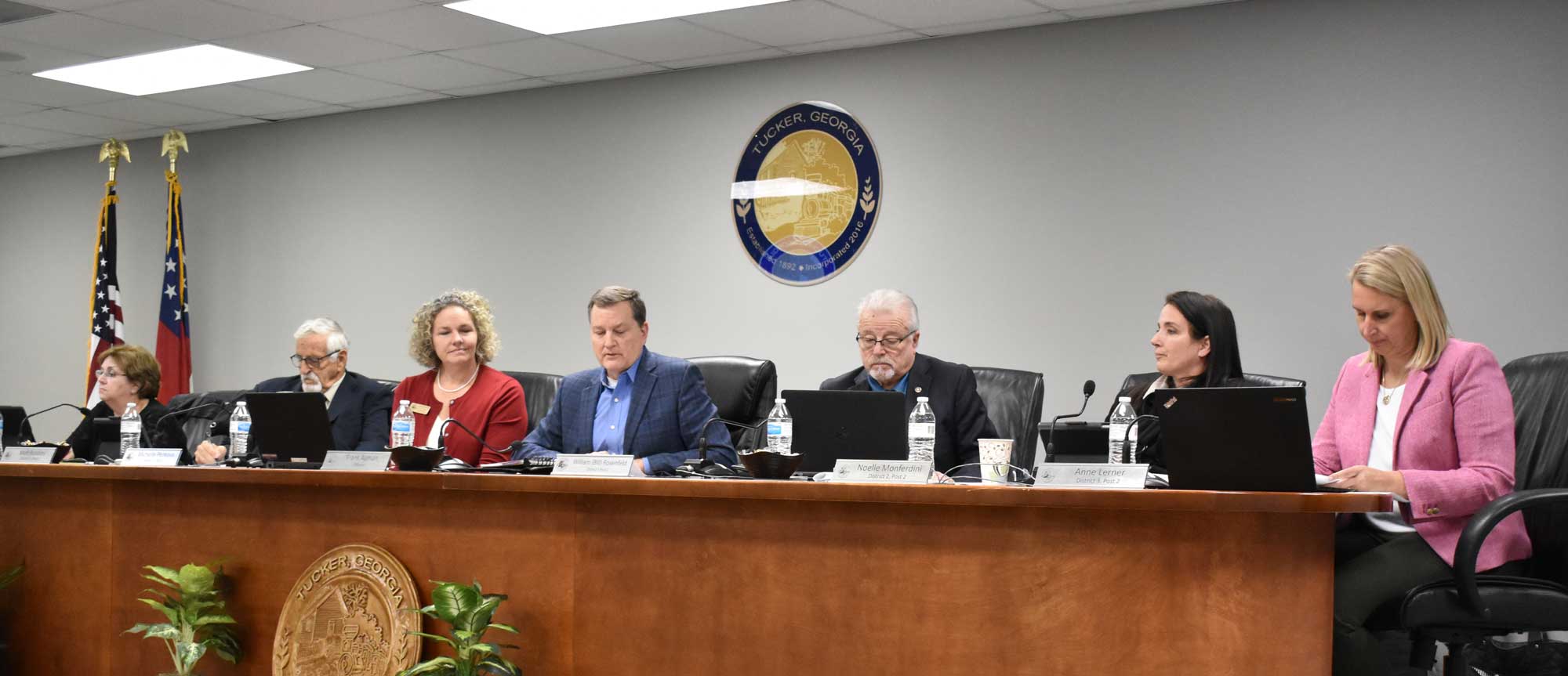 Tucker city council meeting November 2019.