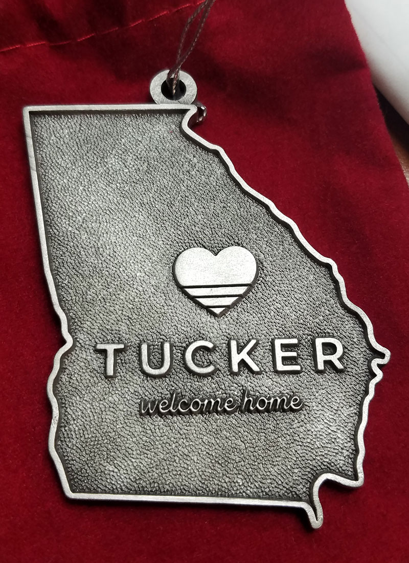 Tucker 2019 limited edition ornament.