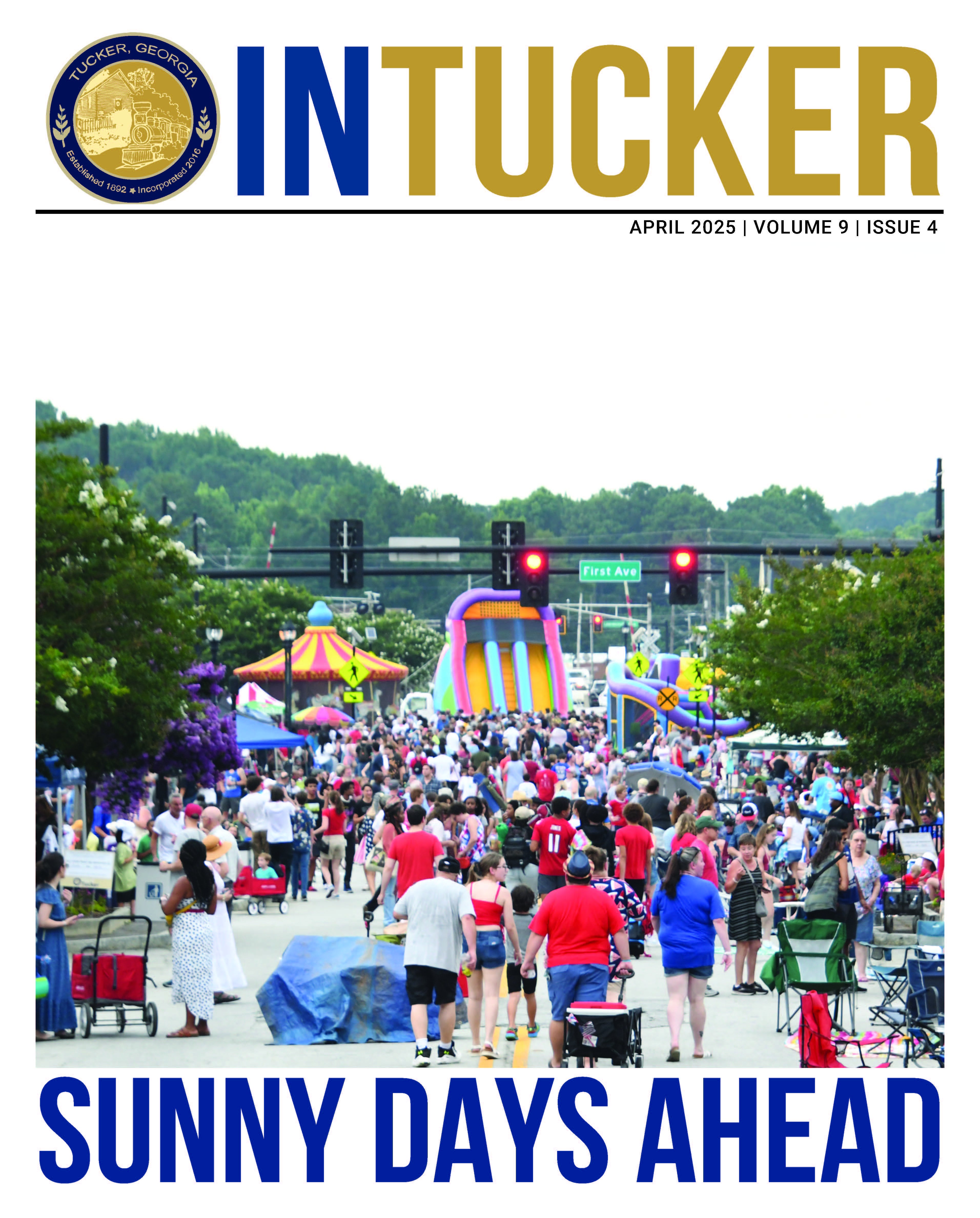 InTucker Cover of April 2025 issue of InTucker, 