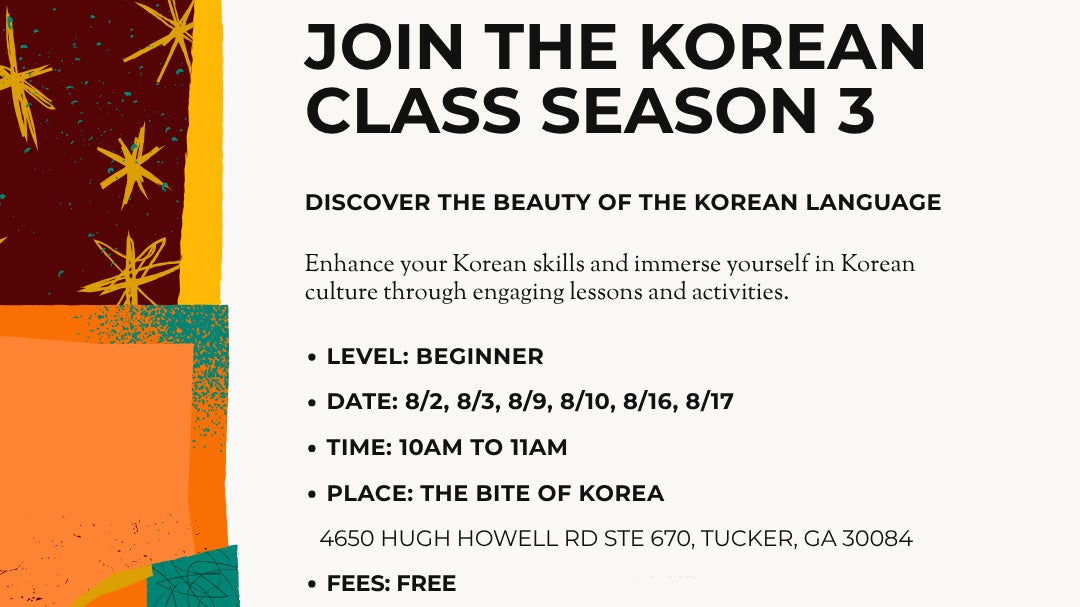 Bite of Korea Korean Class Season 3