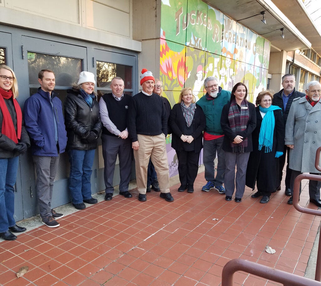 Tucker Rec Center Key Turning 2018