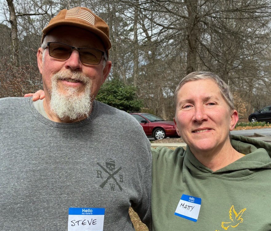 Steve Cook and Matty Garrett