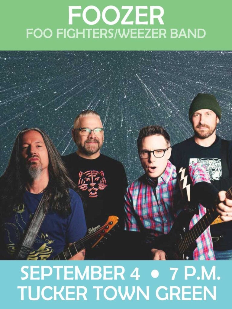 September 4, 2026 Foozer at Tucker Town Green.