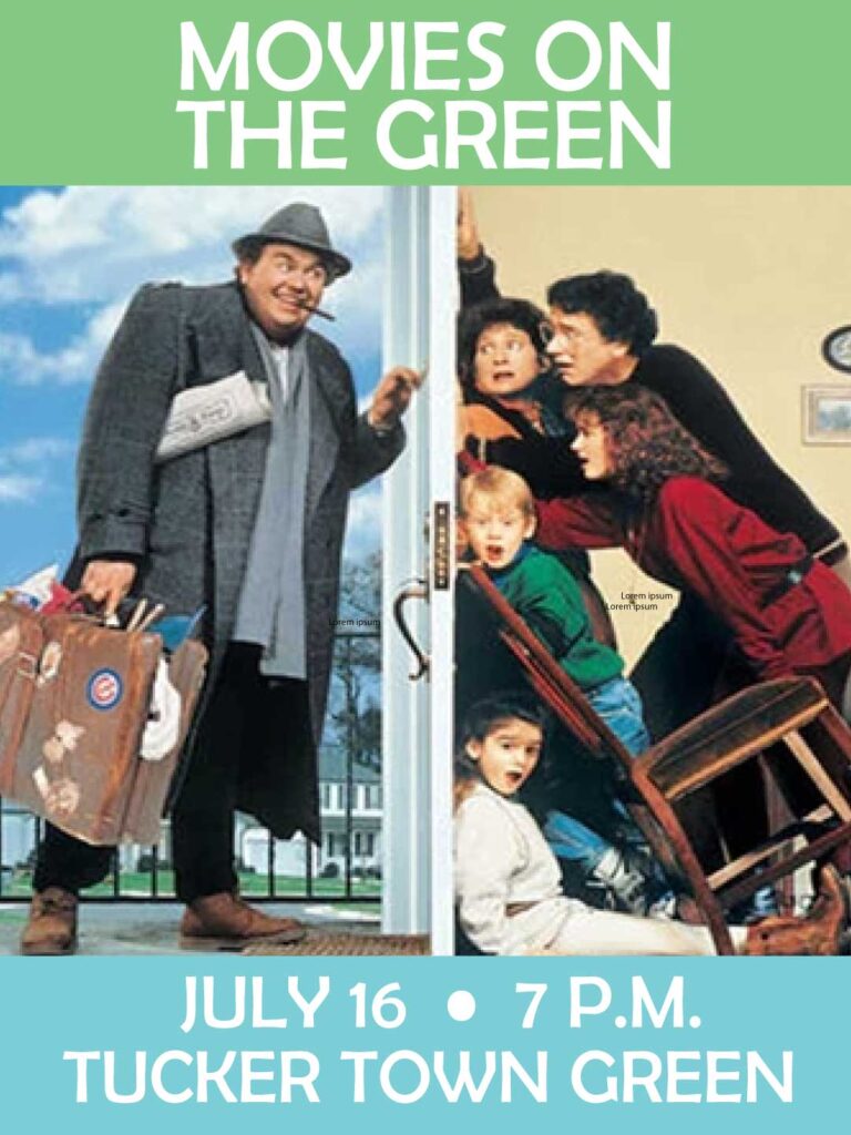 Movies on the Green, Uncle Buck, July 16, 2026.