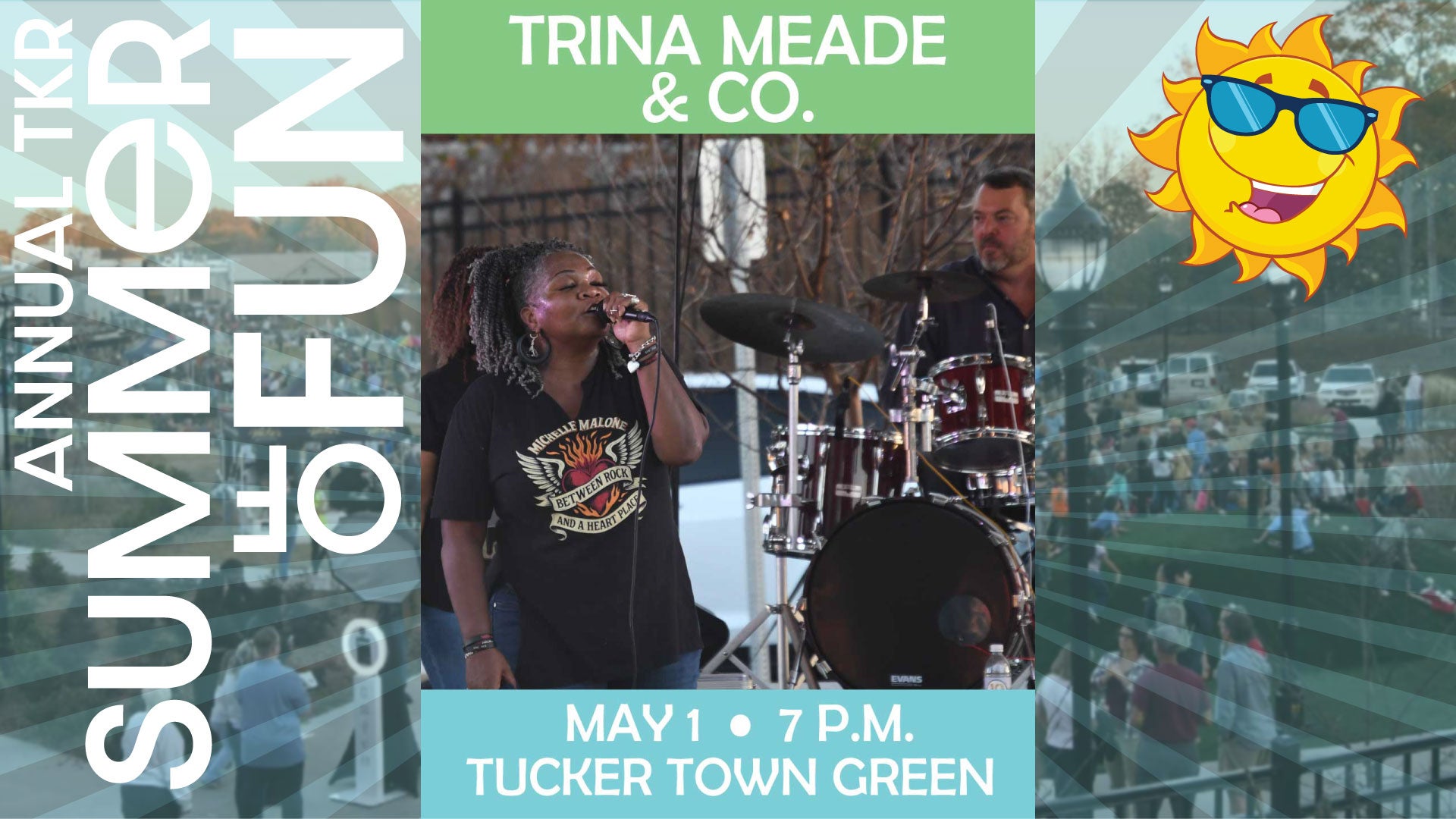 Trina Meade & Co. at Tucker Town Green, May 1, 2026.