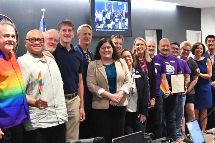 The City of Tucker recognized Pride Month and declared June Tucker Pride Month.
