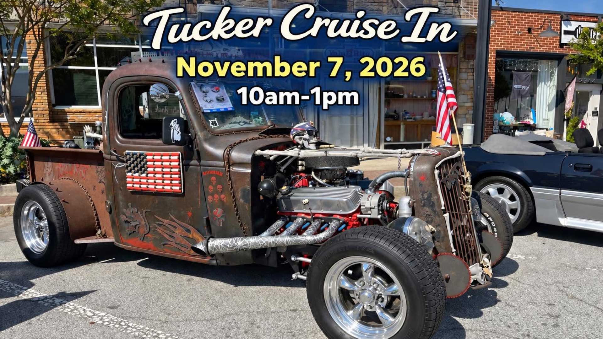 Tucker Cruise In November 8, 2026.